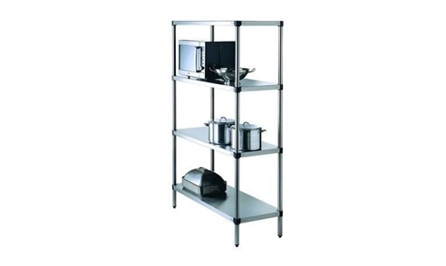 Stainless Steel 4 Tier Shelving
