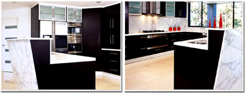 Wonderful Kitchens in situ.