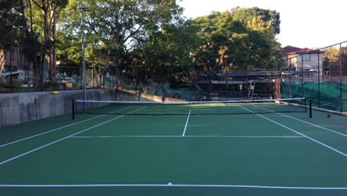 st james park tennis court