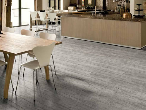 grey timber flooring