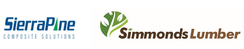 sierra pine and simmonds lumber logos