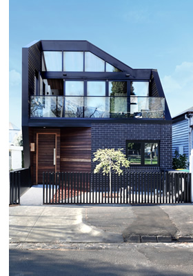 modern home statement exterior