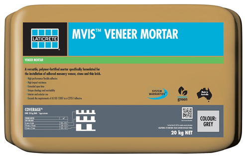 MVIS Veneer Mortar from LATICRETE