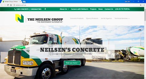 Premixed concrete and quarry products from The Neilsen Group
