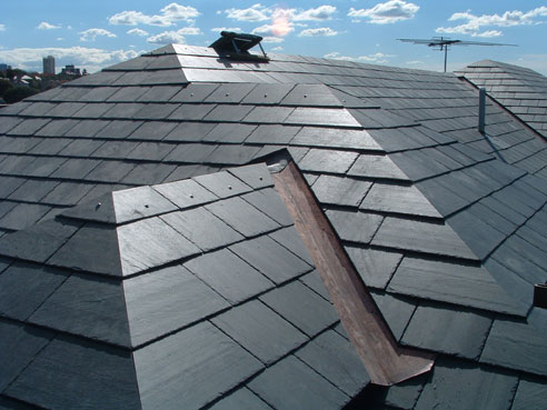 Glendyne slate roofing from Premier Slate. Premier Slate Products Pty.