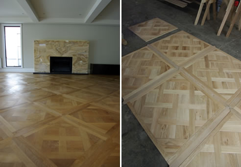 versailles patterned parquet flooring