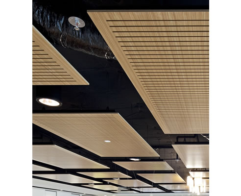 floating acoustic ceiling panels