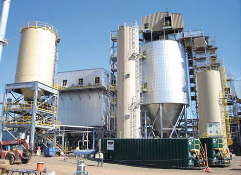 acid gas processing plant