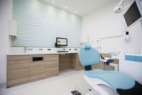 dental surgery 3d panel feature wall