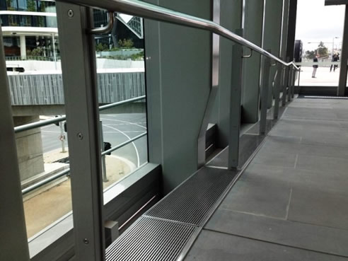 stainless steel wedgewire ventilation grille