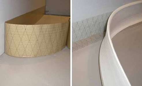 skirting board double sided adhesive strip