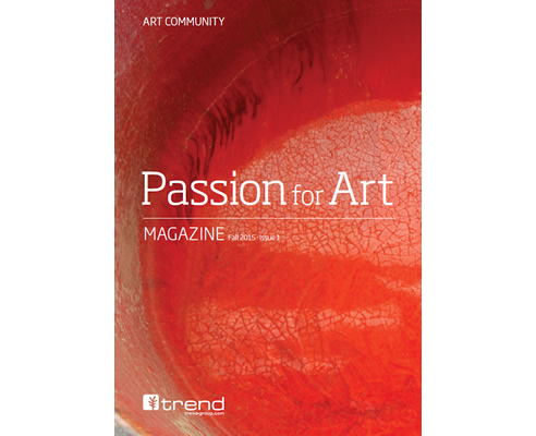 passion for art magazine cover