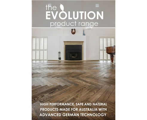 Evolution Timber Finishes Brochure Cover