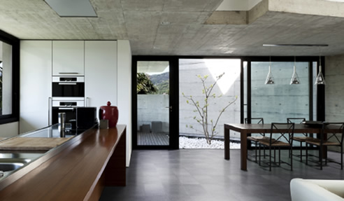 Concrete-Inspired Glazed Tiles