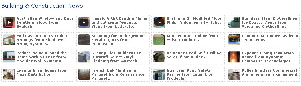 Building & Construction News