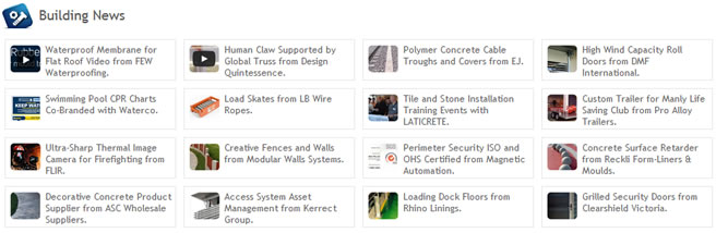 Building & Construction News