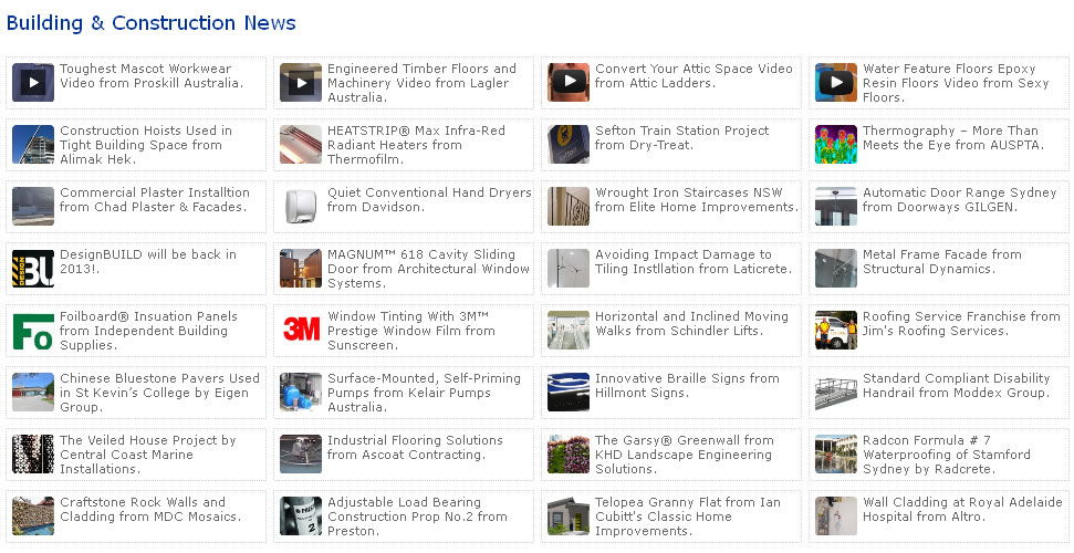 Building & Construction News