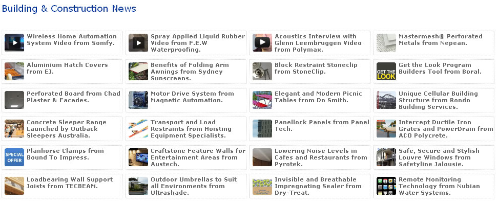 Building & Construction News