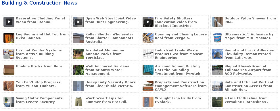 Building & Construction News