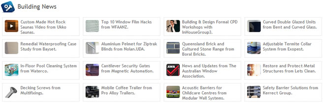 Building & Construction News