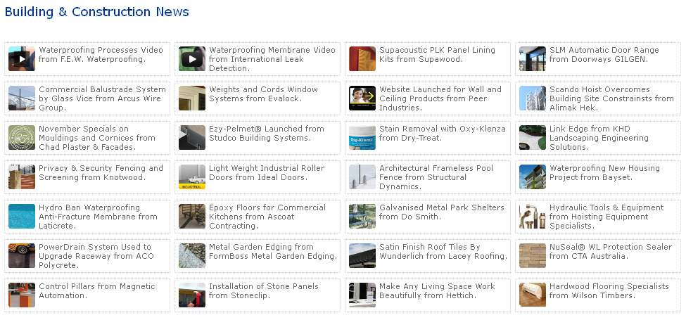 Building & Construction News