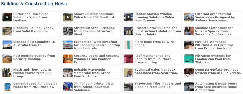 Building & Construction News