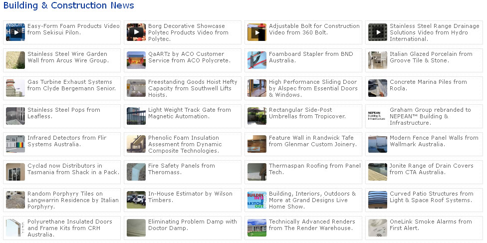 Building & Construction News