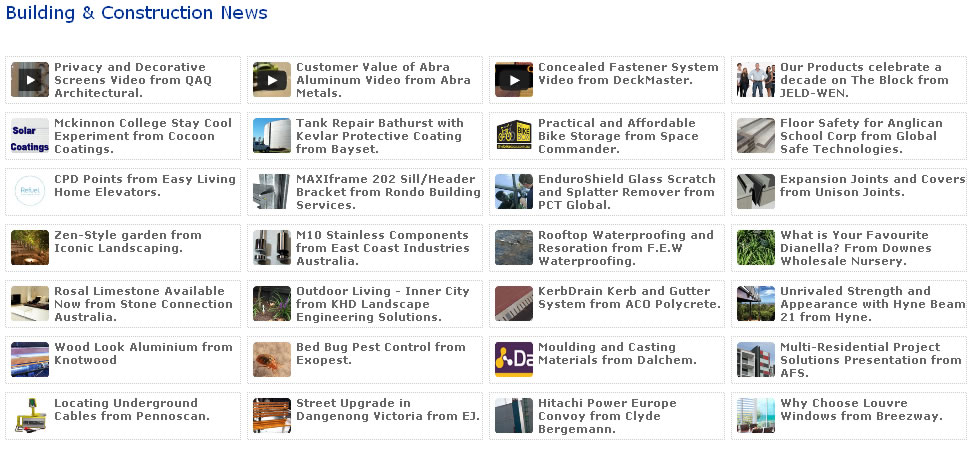 Building & Construction News