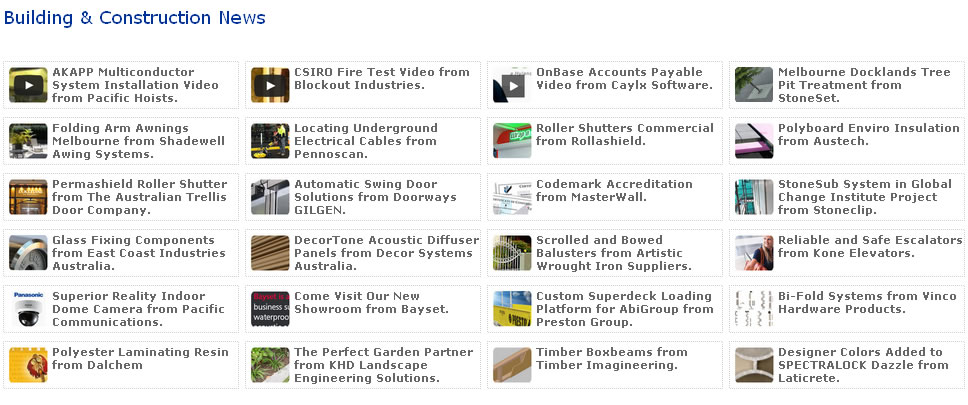 Building & Construction News