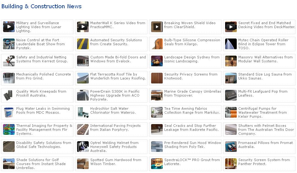 Building & Construction News