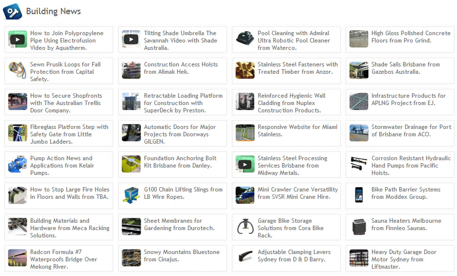 Building & Construction News