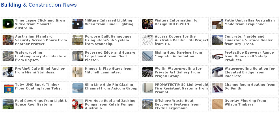 Building & Construction News