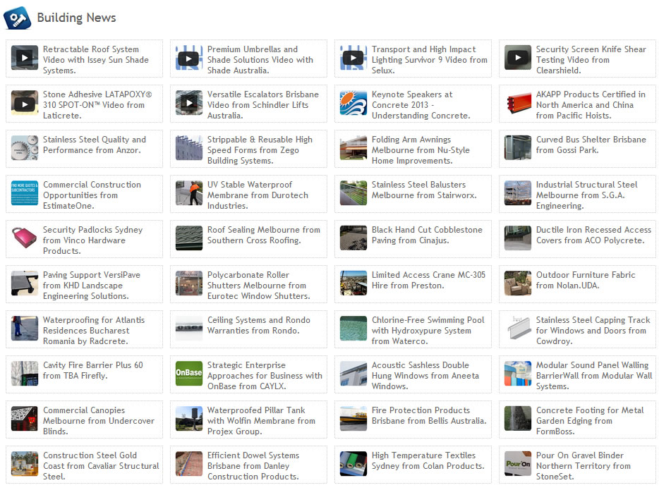 Building & Construction News