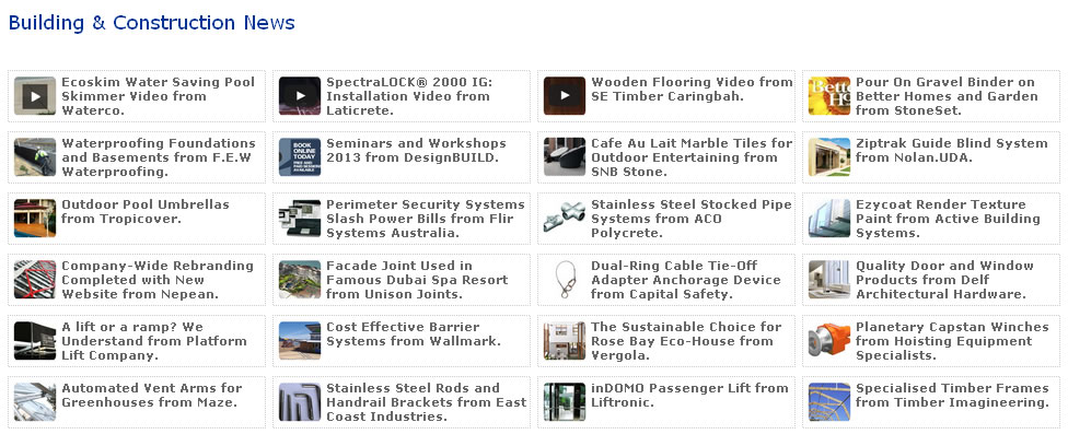 Building & Construction News