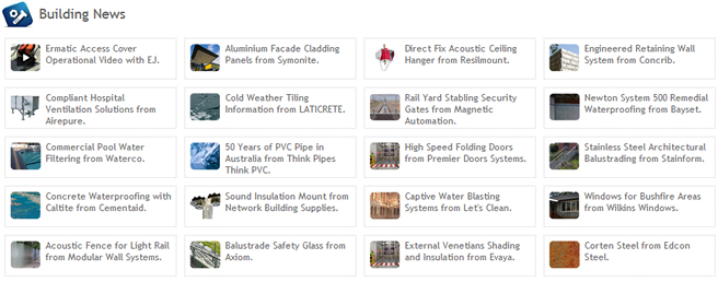 Building & Construction News