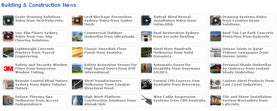 Building & Construction News