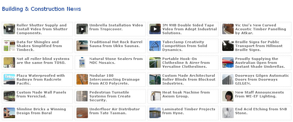 Building & Construction News