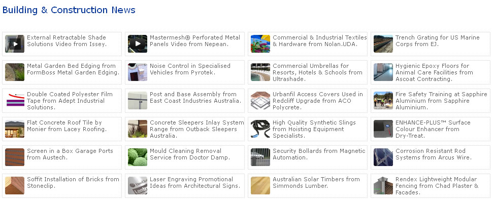 Building & Construction News