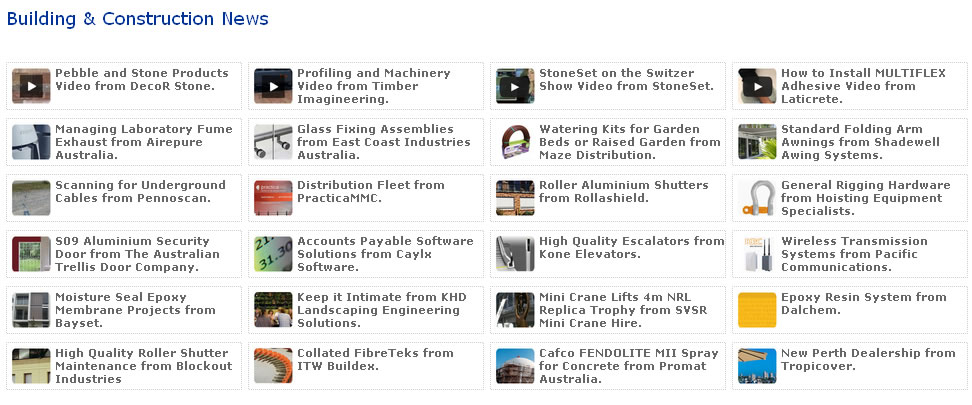 Building & Construction News