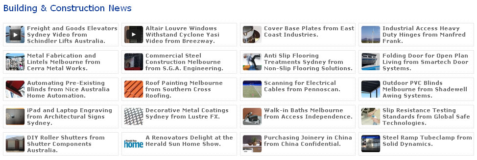 Building & Construction News