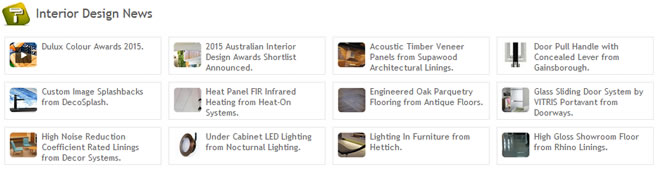 Interior Design News