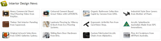 Interior Design News