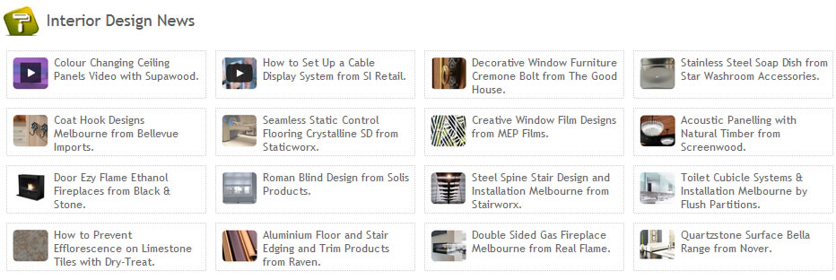 Interior Design News