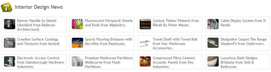 Interior Design News