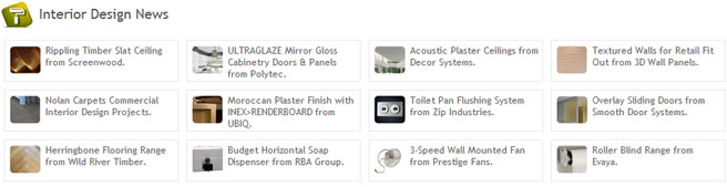 Interior Design News