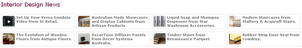 Interior Design News