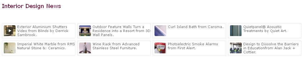Interior Design News