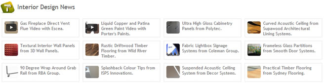 Interior Design News