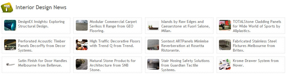 Interior Design News