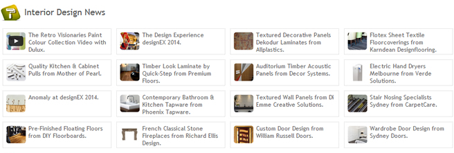 Interior Design News